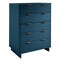 Manhattan Comfort Granville Midnight Blue 3-Drawer Dresser and 5-Drawer Chest, Set of 2 GRAN024 - alternate 9